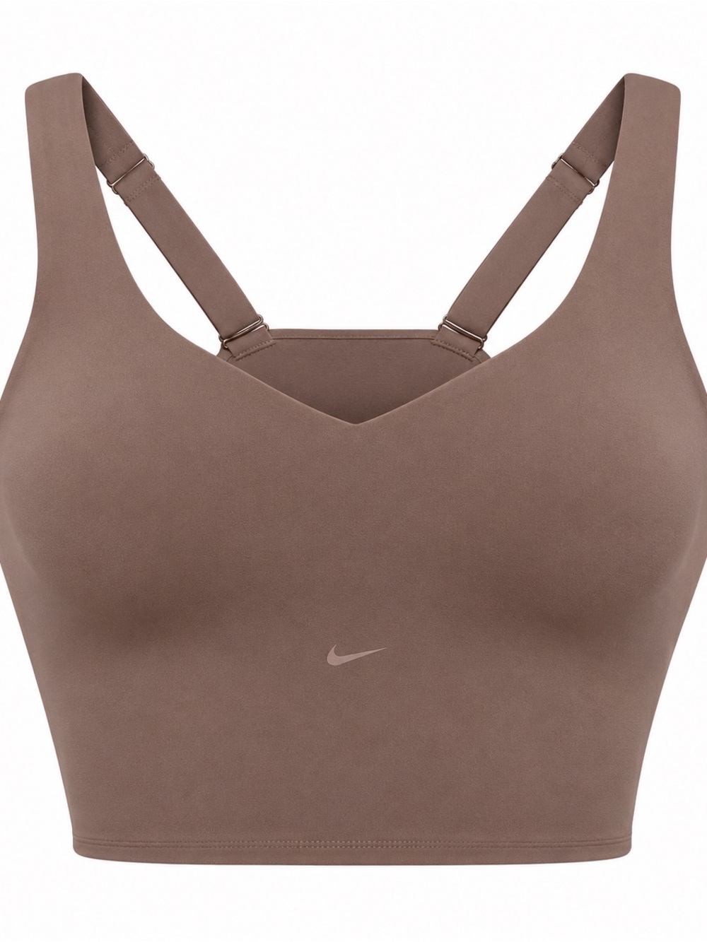 Nike Alate Dri-FIT Sports Bra Womens Small Taupe Padded Wireless